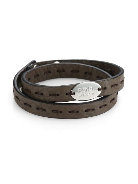 fendi mens bracelet